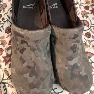 New Camo Dansko clogs